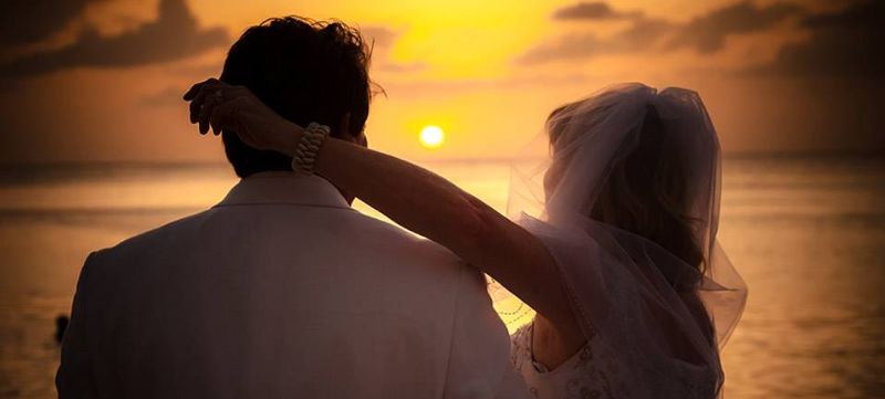 WEDDING ON BEACH